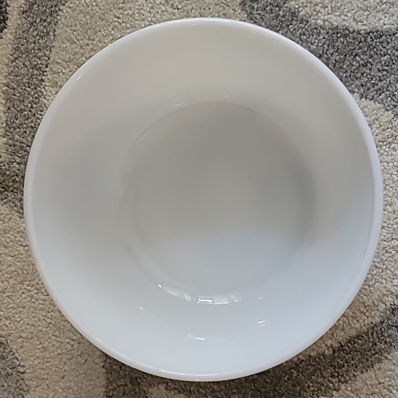 PYREX for Hamilton Beach large mixing bowl white milk glass w ribbing vtg - Picture 2 of 13